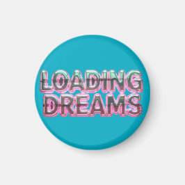 Íman Vaporwave Aesthetics with Glitch Effect and Neon