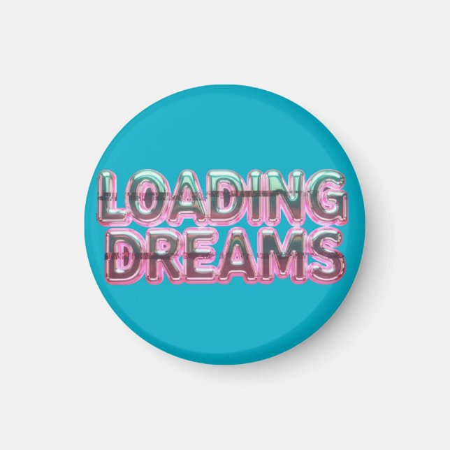 Íman Vaporwave Aesthetics with Glitch Effect and Neon  (Frente)