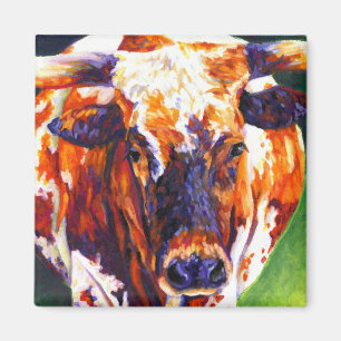Íman Vaqueira - ímã da vaca de Longhorn