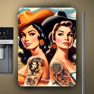 Íman Vaqueiras Tatuadas Vintage