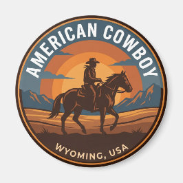 Íman Vaqueiro Americano Wyoming