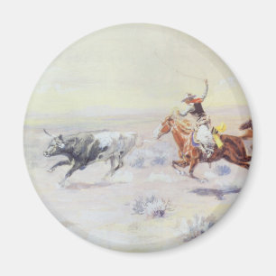 Íman Vaqueiros do triângulo do bar por CM Russell