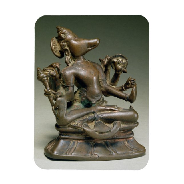 Íman Varaha, Gurjara Pratihara, Tamil Nadu (bronze) (Vertical)