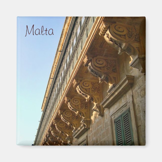 Íman Varanda tradicional maltesa (Frente)