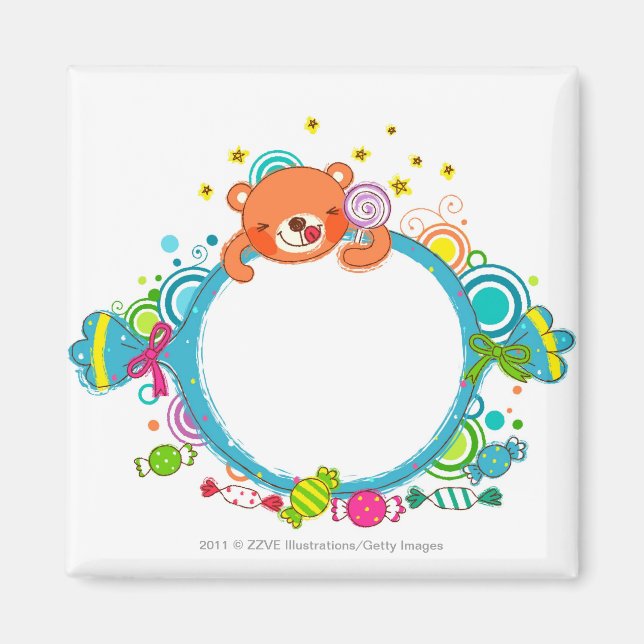 Íman Variedade de doces (Frente)