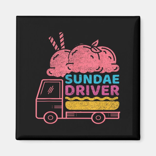 Íman Variedade de Maconha Sundae Driver (Frente)