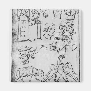 Íman Vários desenhos da Senhora Franco 19093 fol.18v