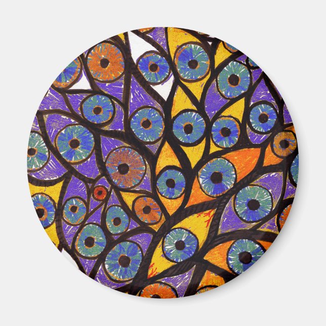 Íman Vários Olhos (Frente)