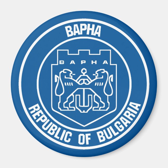 Íman Varna Round Emblem (Frente)