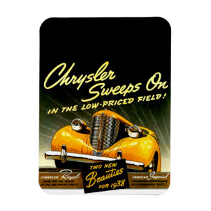 Íman Varreduras 1938 de Chrysler sobre