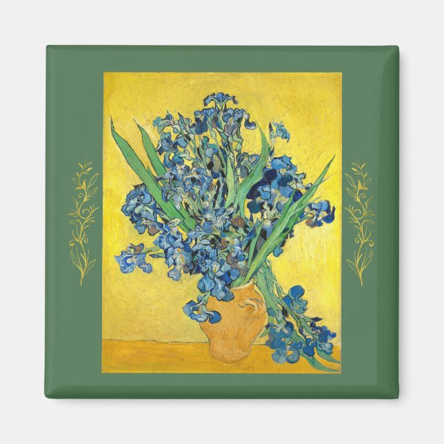 Íman Vase com irlandeses, Vincent Van Gogh (Frente)