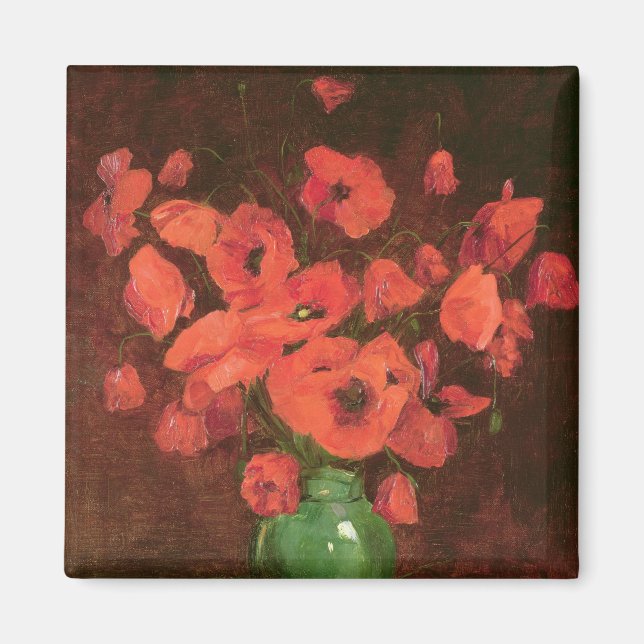 Íman Vase das flores 2 (Frente)