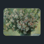 Íman Vase das Flores por Claude Monet<br><div class="desc">Vase of Flowers (1881/82) apresentada por Claude Monet é uma pintura de arte floral impressionista de longa duração. Um buquê de flores florescentes do jardim da época do primavera em um vaso azul. Sobre o artista: Claude Monet (1840-1926) foi o fundador do movimento de pintura impressionista francês, com a maioria...</div>