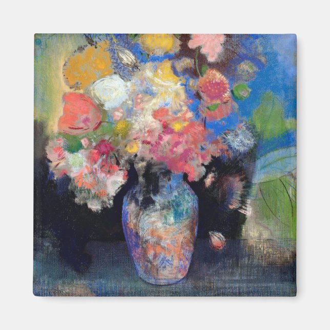 Íman Vase das Flores, Redon (Frente)