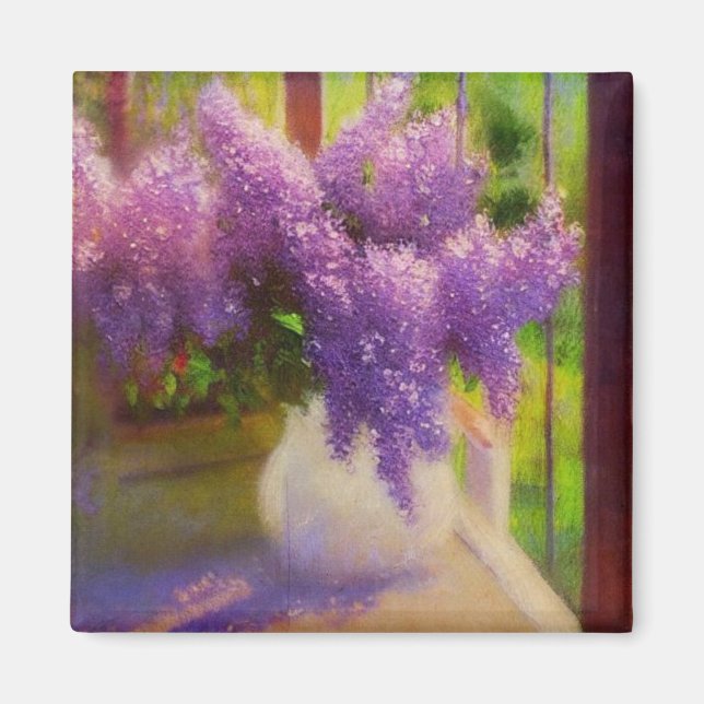 Íman Vase de Lilacs (Frente)