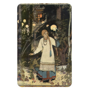 Íman Vasilisa a Bela na Cabeça de Baba Yaga - I