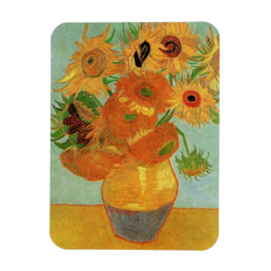Íman Vaso com Doze Girassóis por Vincent van Gogh