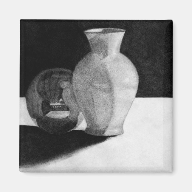 Íman Vaso com Esfera (Frente)