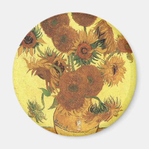 Íman Vaso com quinze girassóis,Vincent van Gogh