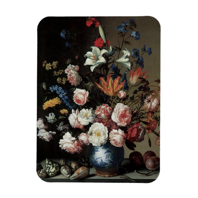 Íman Vaso de Flores junto a uma Janela, Balthasar van d (Vertical)