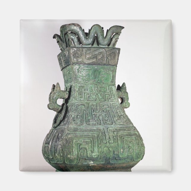 Íman Vaso Ritual 'Hu', Chou Dynast (Frente)