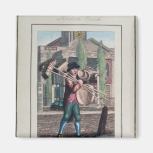 Íman Vassouras do cabelo, igreja de Shoreditch