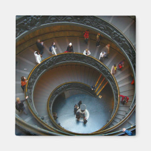 Íman vaticano escada circular