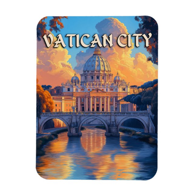 Íman Vaticano Vintage (Vertical)