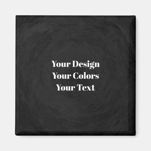 Íman Vazio - Crie seu próprio personalizado (Frente)