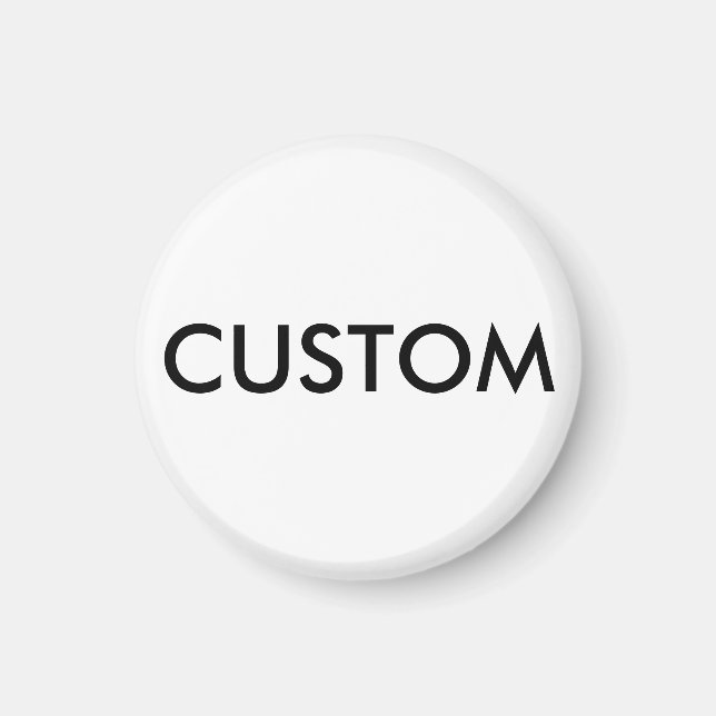 Íman Vazio de Magnet Personalizado para Frigorífico (Frente)