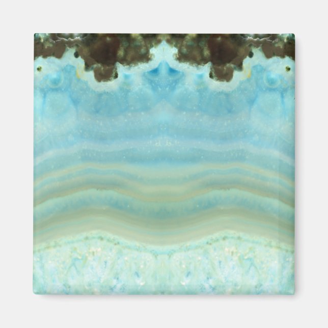 Íman Vazio Glamorous Blue Crystal Salvar a Data (Frente)