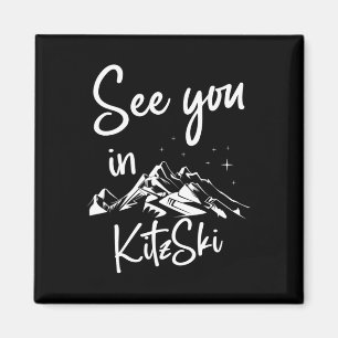 Íman Vê-lo Em Kitzski Tirol Áustria Férias Esqui