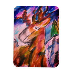 Íman Veado e inverno