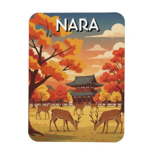 Íman Veados no Parque Nara Japão Viagem