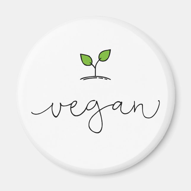 Íman Vegan (Frente)