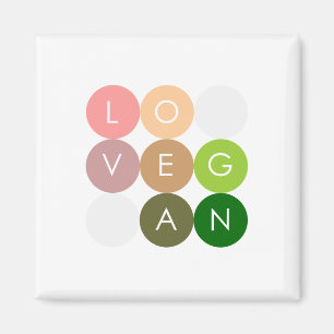 Íman Vegan Dot Love