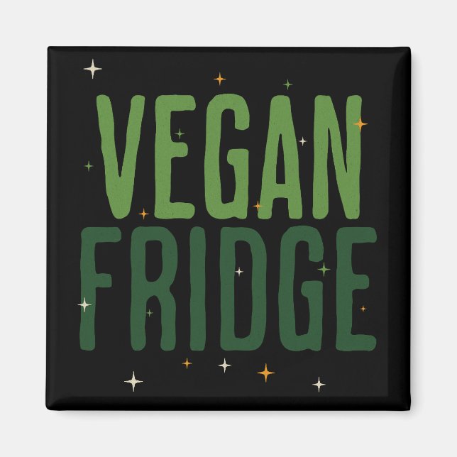 ÍMAN VEGAN FRIDGE (Frente)