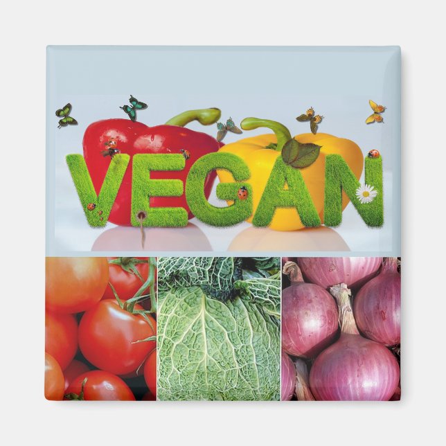 Íman Vegan Magnet (Frente)