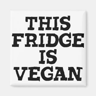 Íman Vegan Magnet - Este Fridge É Vegan