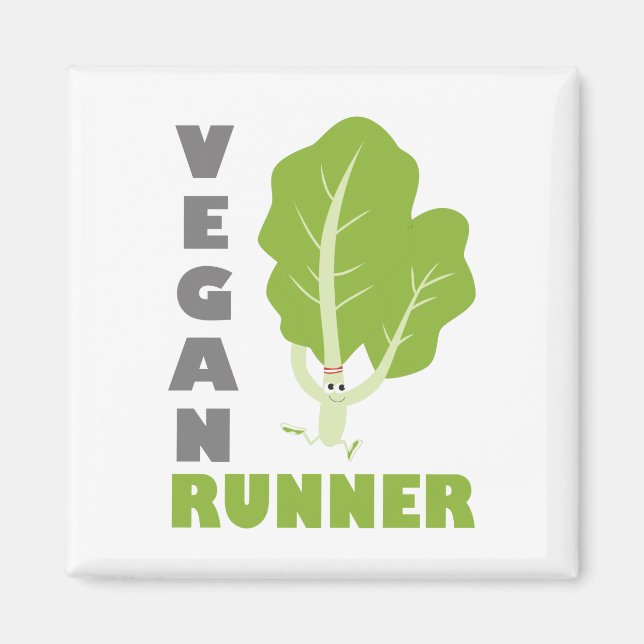 Íman Vegan Runner - Kale (Frente)