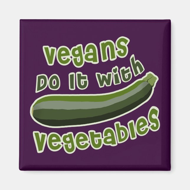 Íman Vegans fazem isso com vegetais (Frente)