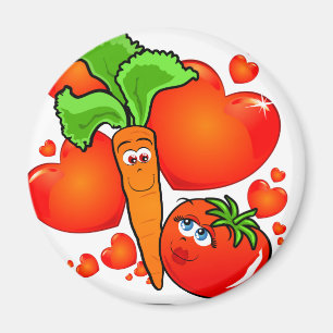 Íman Vegetais no amor, ímã