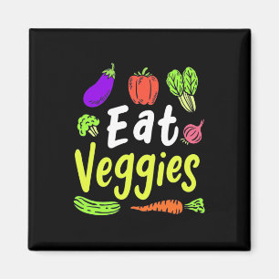 Íman Vegetariana coma vegetais