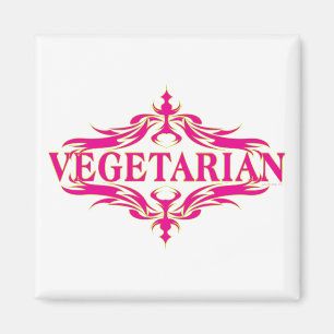 Íman Vegetariana Rosa
