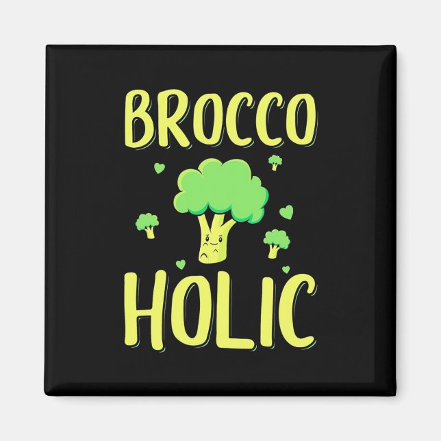 Íman Vegetariano Brocco Holic (Frente)