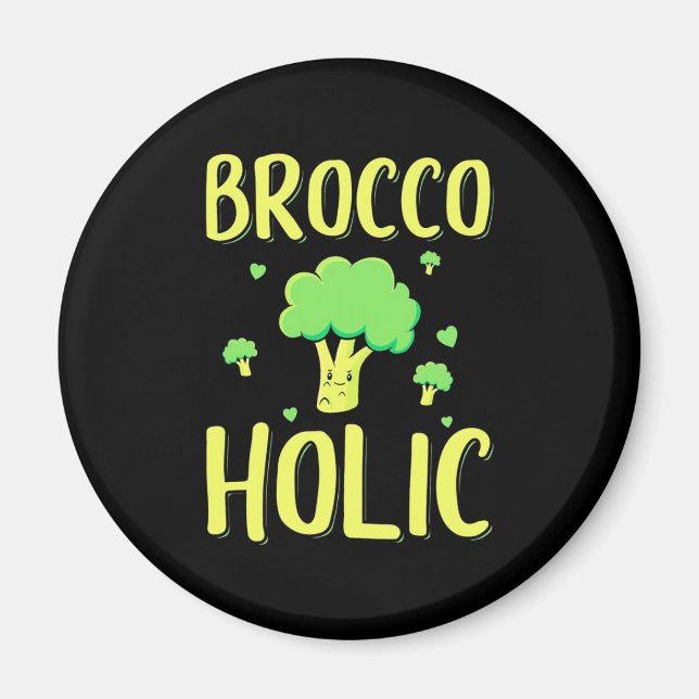 Íman Vegetariano Brocco Holic (Frente)