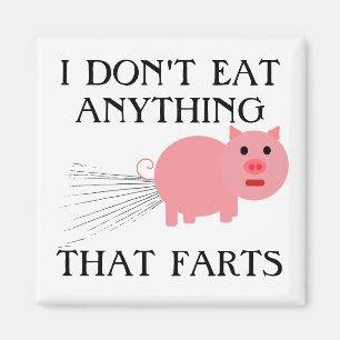 Íman Vegetariano Eu não como nada que faça mal