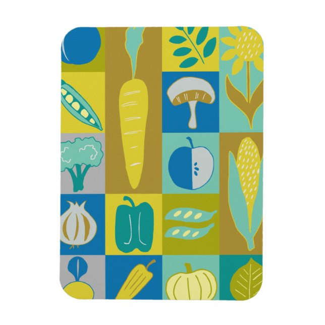 Íman Veggie Blocks II (Vertical)