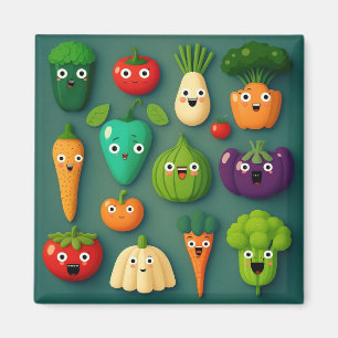 Íman Veggie Characters Veg Photos Vegetables Onion Clip
