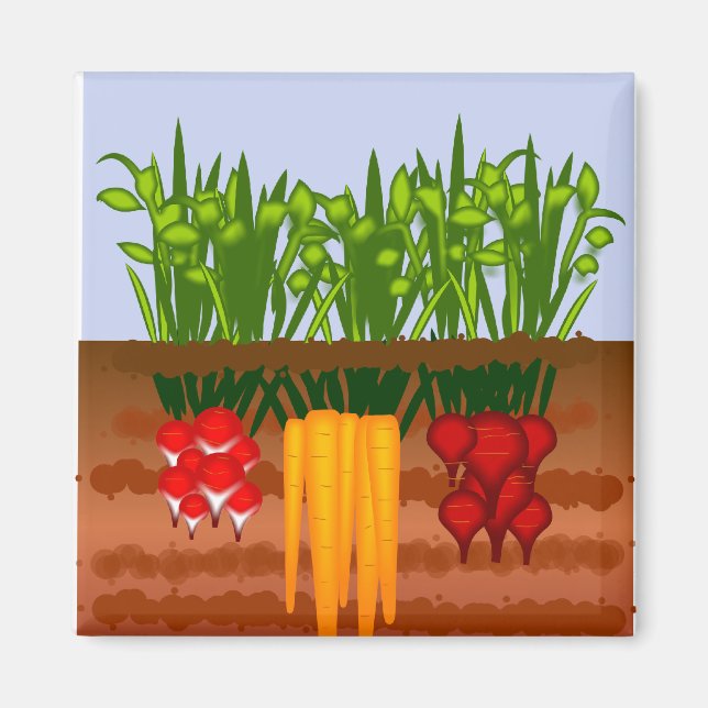 Íman Veggie Garden (Frente)